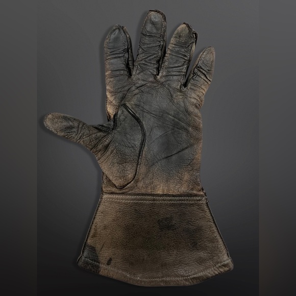 ⚡️HARLEY-DAVIDSON⚡️ Vintage Leather/Studded Guantlet Motorcycle Gloves - Picture 9 of 14